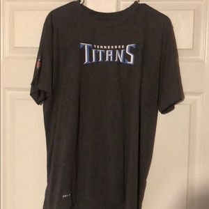 NFL Titans Nike Dri-Fit Tee Shirt